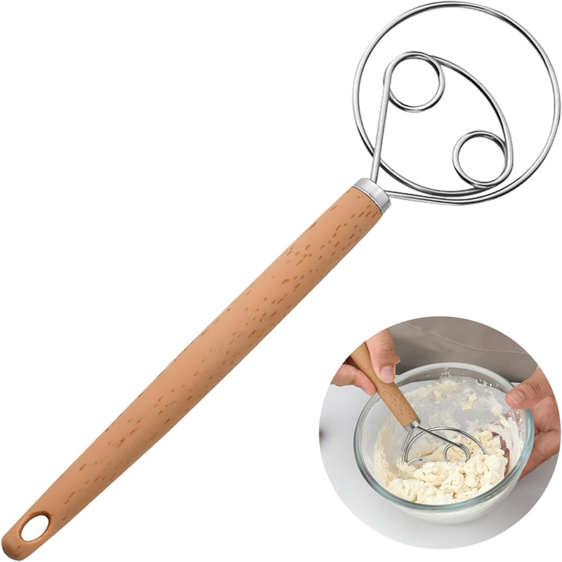 Danish Pancake Pan - خلاط عجين الخبز من الفولاذ المقاوم