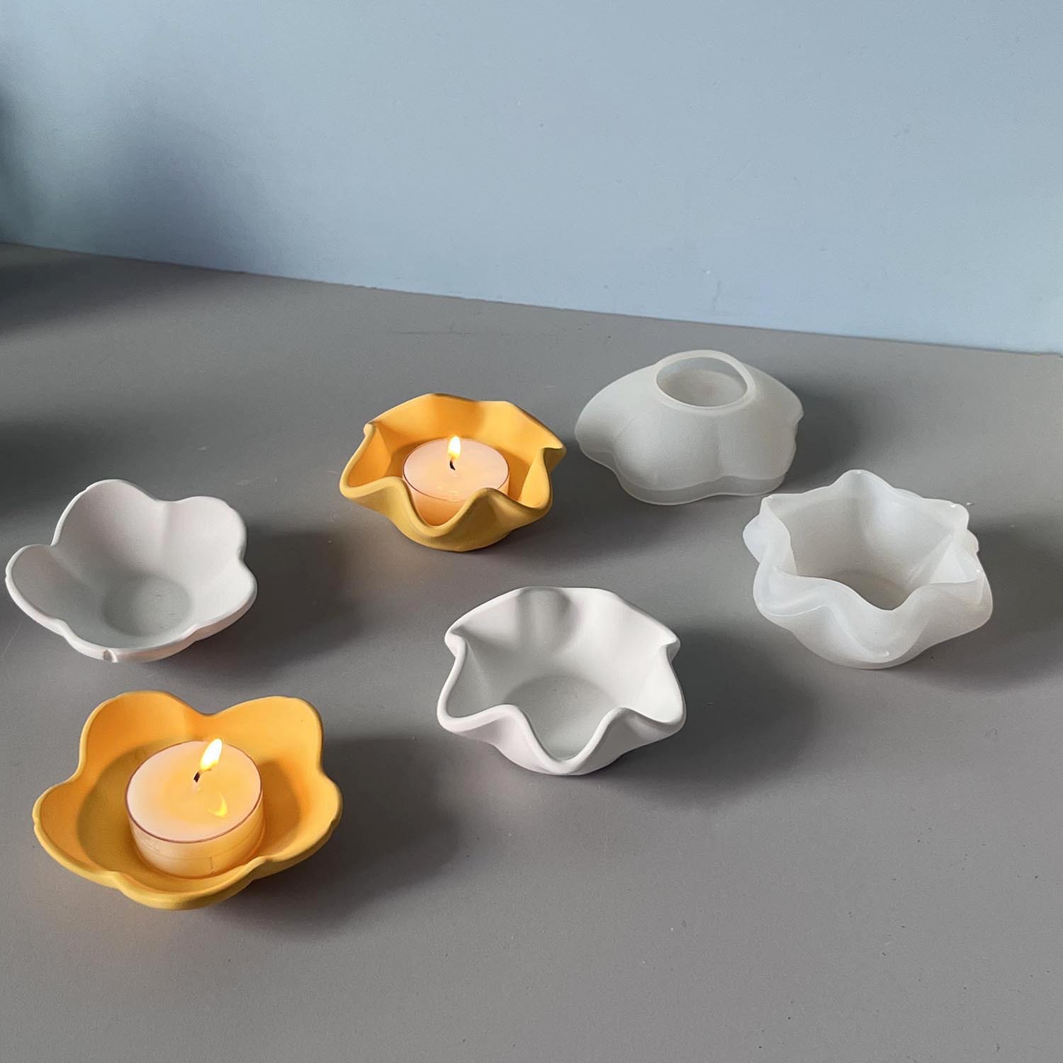 Potsticker Mold - قالب سيليكون إبداعي بحواف منحنية لصنع