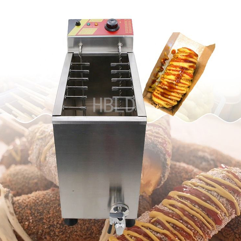 مقلاة كهربائية كورية لقلي هوت  - مراجعة Corn Dog Stick وسعره