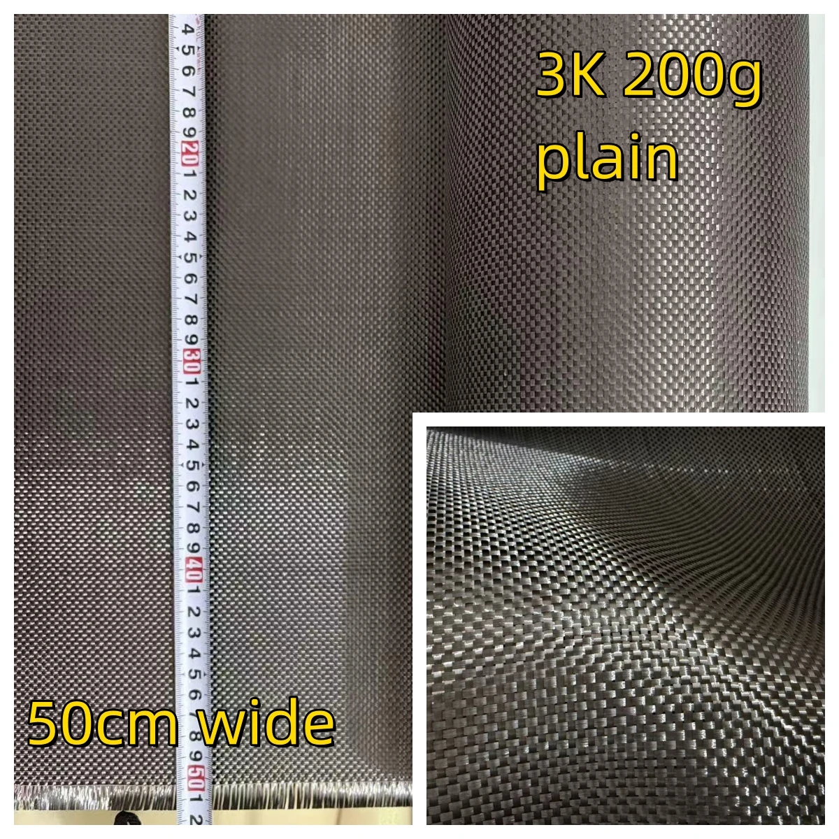قماش ألياف الكربون الحقيقية من - مراجعة Crepe Pan Carbon وسعره
